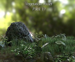 Vegetation Asset pack V1_Plants_rocks_folliage
