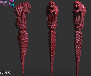 The Kandarian Dagger Timelapse + Model