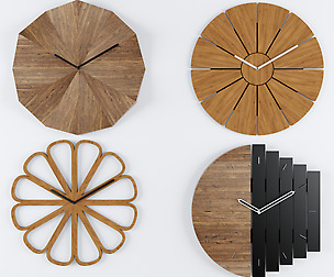Wood Clock