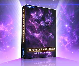20K HQ PURPLE FLAME NEBULA - PACK 53