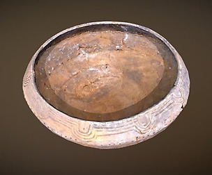 Ancient clay bawl