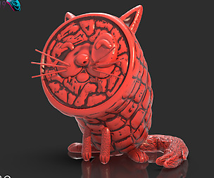 Ham Cat Timelapse + Model
