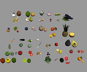 fruits and vegetables