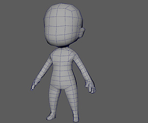 Base man chibi cute