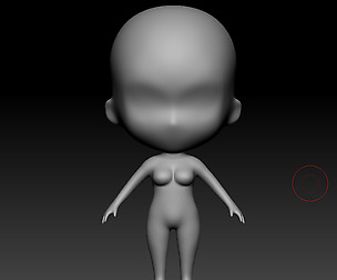 Base girl chibi