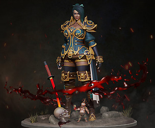 Combatant Girl