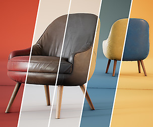 Horizon Studio Furniture Set 01