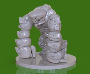 Golem Sculpture