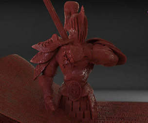 Stylized Fantasy Knight Timelapse + Model