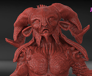 Pan Sculpture Timelapse + Model
