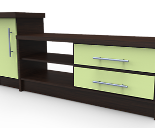 TV Commode low poly