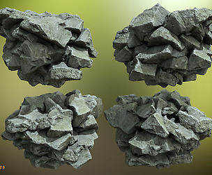 Yughues PhotoRock 02 - Cluster