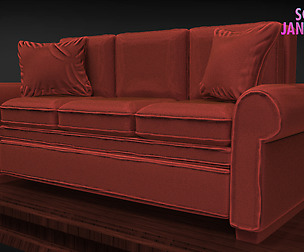 Sofa Sculpture Timelapse + Model