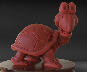 Koopa Troopa Timelapse + Model
