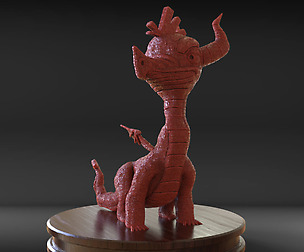 Stylized Spyro Timelapse + Model