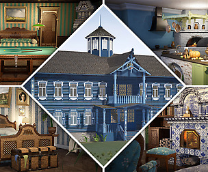 RUSSIAN ESTATE HOUSE Unreal Engine 4