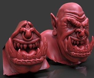 Orc Bust Full Process Part 1 and 2