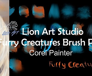 Furry Creatures Brush Pack Corel Painter