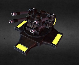 Sci-fi Turret