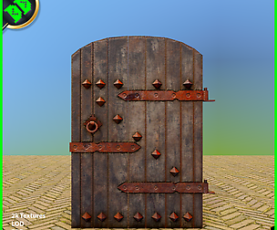 Old Wooden Door