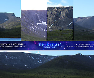 50 FREE MOUNTAINS PHOTO REFERENCES - Vol. 1