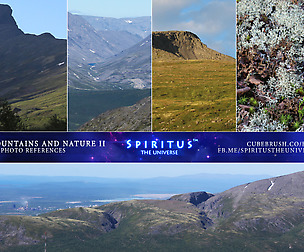 110 MOUNTAINS AND NATURE PHOTO REFERENCES - Vol. 2