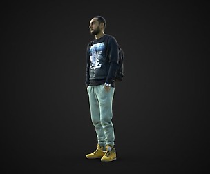 3d scan man 2