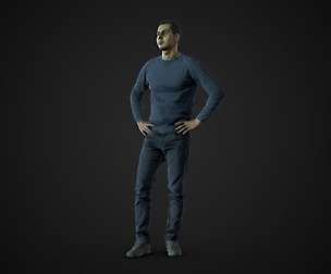 3d scan man 6