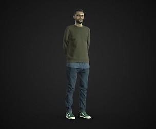 3d scan man 8