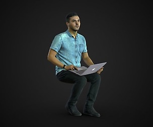 3d scan man 9