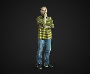 3d scan man 10