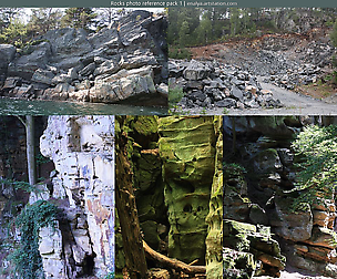 Rocks photo reference pack