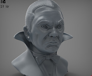 Dracula Bust