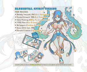 Undine Elemental Spirit Pack