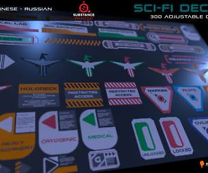 Sci-Fi Decals I