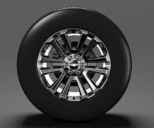 Chevrolet Silverado LTZ wheel 2017