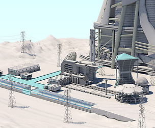 Futuristic Exoplanetary Facility