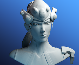 Widowmaker Bust