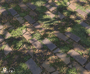 Brick Ground (Substance Designer Material)