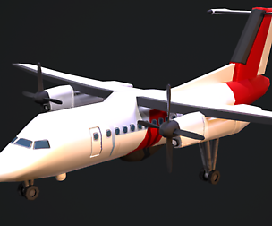 Dash 8 Aircraft