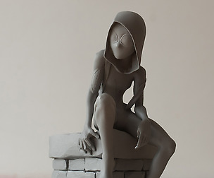 Spider-Gwen 3D print