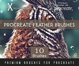 Procreate Feather Brushes