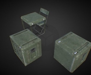Mobile Military Desk
