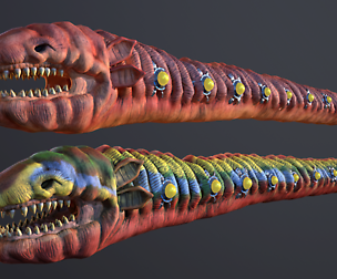 Sharkworm From Outer Space