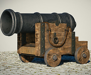 Cannon 3d Model