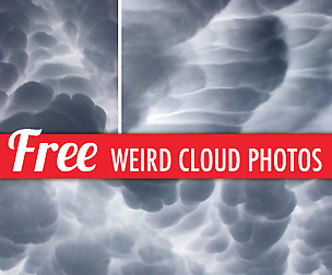 Weird Cloud Photo Pack - FREE
