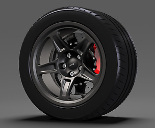 Dodge Challenger SRT Demon 2017 wheel