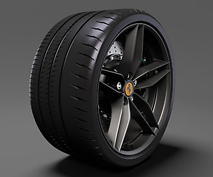 Ferrari 488 Speedster wheel