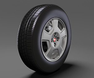 Fiat Fiorino wheel 2017