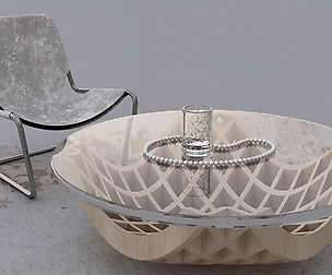 Modern Chair And Table